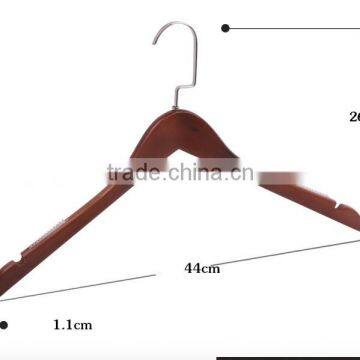 Wooden Clothes Hanger Manufacturer Custom Luxury Wooden Hanger For Garment Shop and 5 Star Hotel photo-1