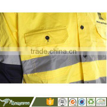 3M Clear Reflective Tape Work Shirts For Firefighter photo-5