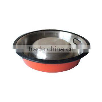 Hot Sale Manufacturer China Stainless Steel Suction Cup Pet Bowl