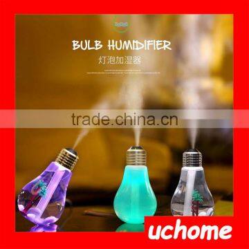 UCHOME Innovative Color Changing LED Light of Bulb Ultrasonic Air Humidifier photo-3