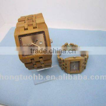 Fashionable bamboo watch