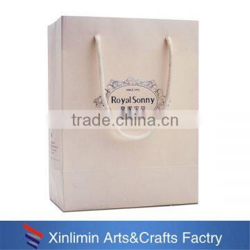 Hot sale paper bags with handles wholesale paper bag for garments