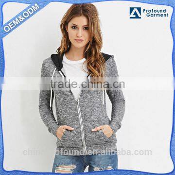 wholesale lightweight hoodie fashion designs custom women hoodies sweate zipper up thin hoodie