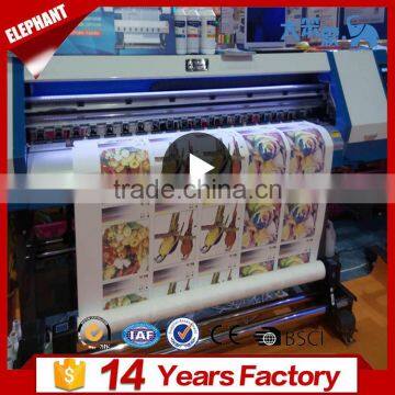 1800mm/3200mm large format sublimation ink jet jersey printer