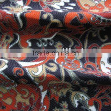 21w 100% cotton corduroy print fabric