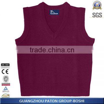 Boshi Profesional OEM Knitwear Sweaters v Neck Acrylic Sweater
