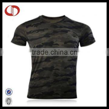 Wholesale running apparel camo runing shirt