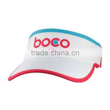 Protective sun running visor cap