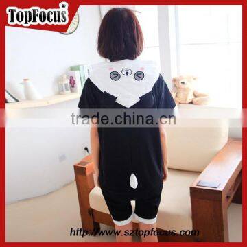 China Wholesale Summer Hot Ladies Clothes 100% Cotton Pyjamas photo-5