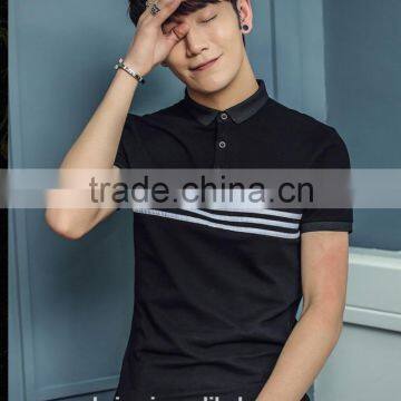 2017 Wholesale Good Quality Popular Latest Design Slim Fit Polo Shirt photo-4