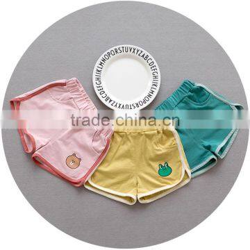 S17409A Summer Cotton Girls Runnning Hot Shorts