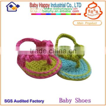 Manufacturer China Ecofriendly cotton yarn baby shoes sandals