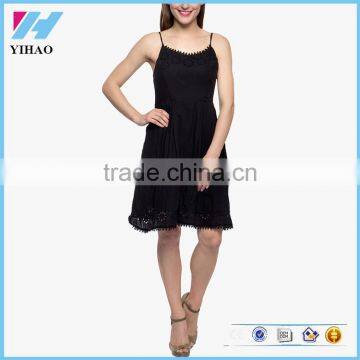 Latest Summer Casual Wear Fashion Apparel Sexy Lace Dress For Women