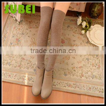 South Korean the Newest Wool Knitting Warm Leg Warmers, Female Pure Color Heap Heap Stockings photo-5