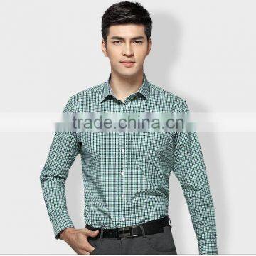 non iron men's shirt plaids shirt