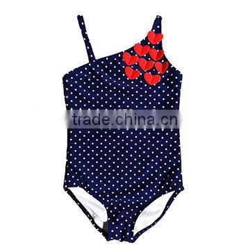 Kids Swimsuit Swimwear One Piece cut bow