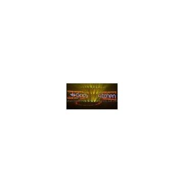 PH20mm Waterproof Curtain Stage LED Display with Color Contrast: 204