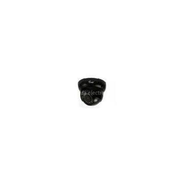 480 / 600TVL, HAD CCD IR Dome Cameras 36pcs LEDs, IP67-rated Black / White Metal Case
