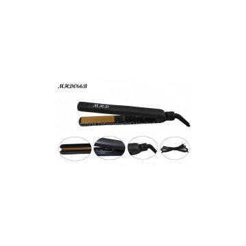 MHD-066B High-quality Tourmaline Ceramic Hair Straightener,salon and Househoud Hair Iron With Free Shipping