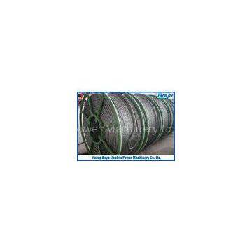 Anti Twisted Galvanized Braided Steel Wire Rope for Overhead Cable Stringing 28mm