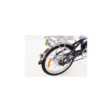Wholesale Chinese 20 Folding Bicycle With 8FUN 250w Rear Motor and SHIMANO Rear 6-speeds Derailleur System photo-2