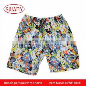 2016 Summer Fashion Microfiber Beach Wrap Pants With Pocket Hot Men Swimwear