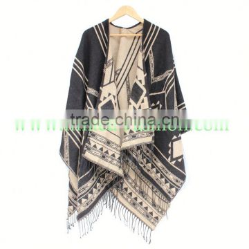 CX-B-M-91B Mink Fur Scarf And Shawl Wholesale Cape Poncho