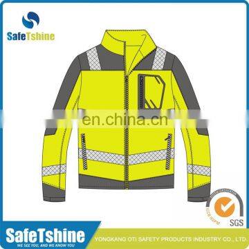 Factory direct high quality reflective latest design jacket for men