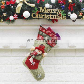 Party Supplies Unique Santa Claus Snowman Christmas Stocking