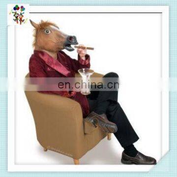Horse Fancy Dress Cosplay Full Head Latex Animal Party Masks HPC-0403 photo-6