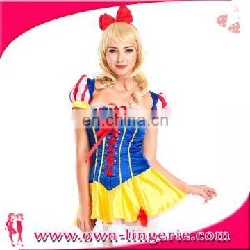 Women Cosplay Costume ,Skirt,Bowknot Headband Hot