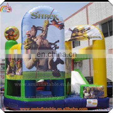 Inflatable bouncer castle, inflatable shrek castle, inflatable trampoline for sale