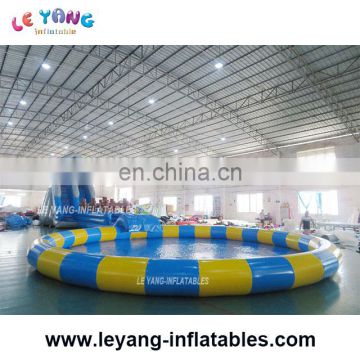 Inflatable Slide with pool, land water park