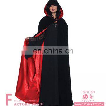 Red Satin Lining Deluxe Velvet Cape