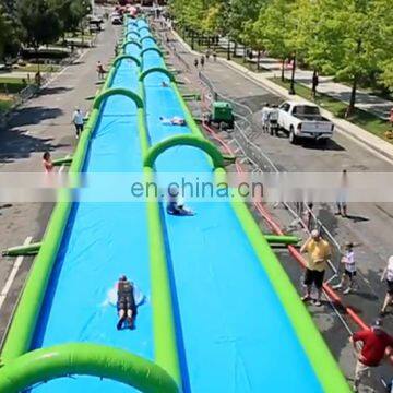 1000 ft Summer Popular City Water Slide Inflatable Slip N Slide photo-4
