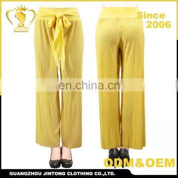 Elgant and high quality custom latest design women rayon harem pants