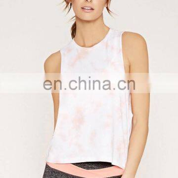 Summer's Exclusive Girls Wear Sexy Rayon Tie & Dye Print Tank Top Beachwear