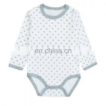 2017 New Born Baby Clothing Bamboo Baby Clothes Plain All Printed Baby Bamboo Onesie Clothes photo-3