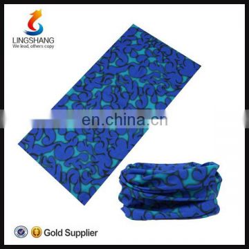 Dark Blue100% polyester outdoor Bandana multifunctional headwear bandana