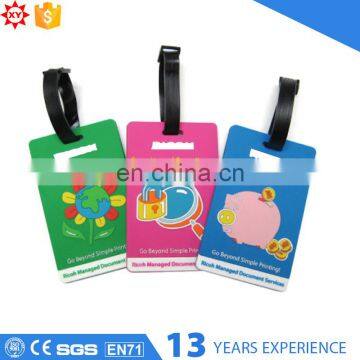 Hot Sale 3D Design Persionalized Logo Pvc Luggage Tag photo-6