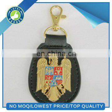 PU Leather Keychain/keyring with custom logo