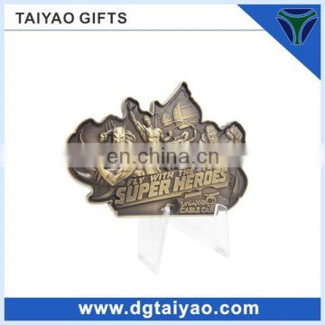 High quality Brass plating Metal Hard fridege magnet for sales