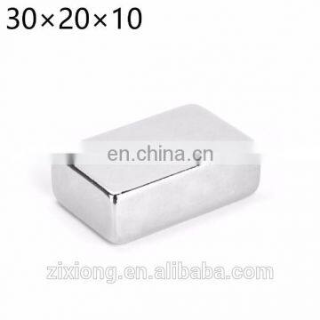 30 x 20 x 10mm N50 Rare Earth Super Strong Permanent Magnet Cuboid Block Neodymium Magnet