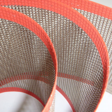 PTFE Teflon Coated Fiberglass Fabric Cheap Conveyor Mesh Belt photo-4