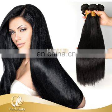 brazilian straight virgin hair unprocessed 8a straight hair weave