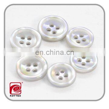 18L 20L Hot Sale Good Quatliy Imitation Shell Resin Pearl Button For Shirt Has Stocks photo-4