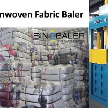 Nonwoven Fabric Baler Machine in Nonwoven Fabric Recycling