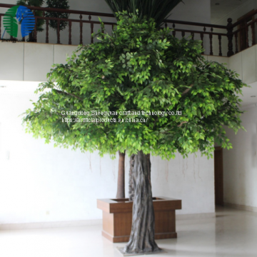 4.5m artificial banyan tree ficus tree hotel decoration good price and quality