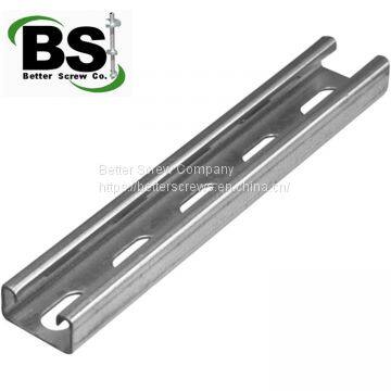 Strut Channel & C Channel & Hot Dip Galvanized Strut Channel