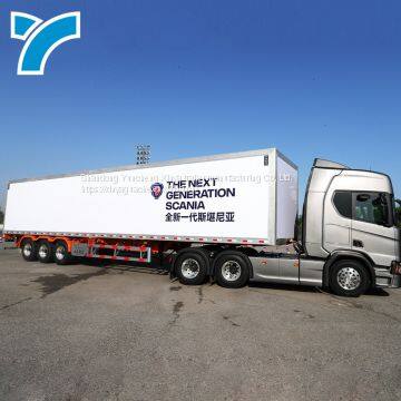 curtain side van cargo semi trailer curtain cargo box curtain side trailer